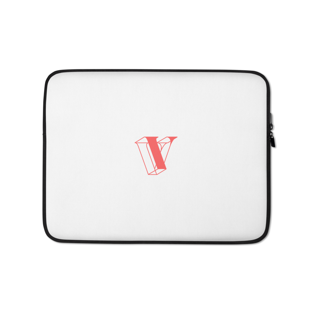 V is for Vault Laptop Sleeve - Watermelon