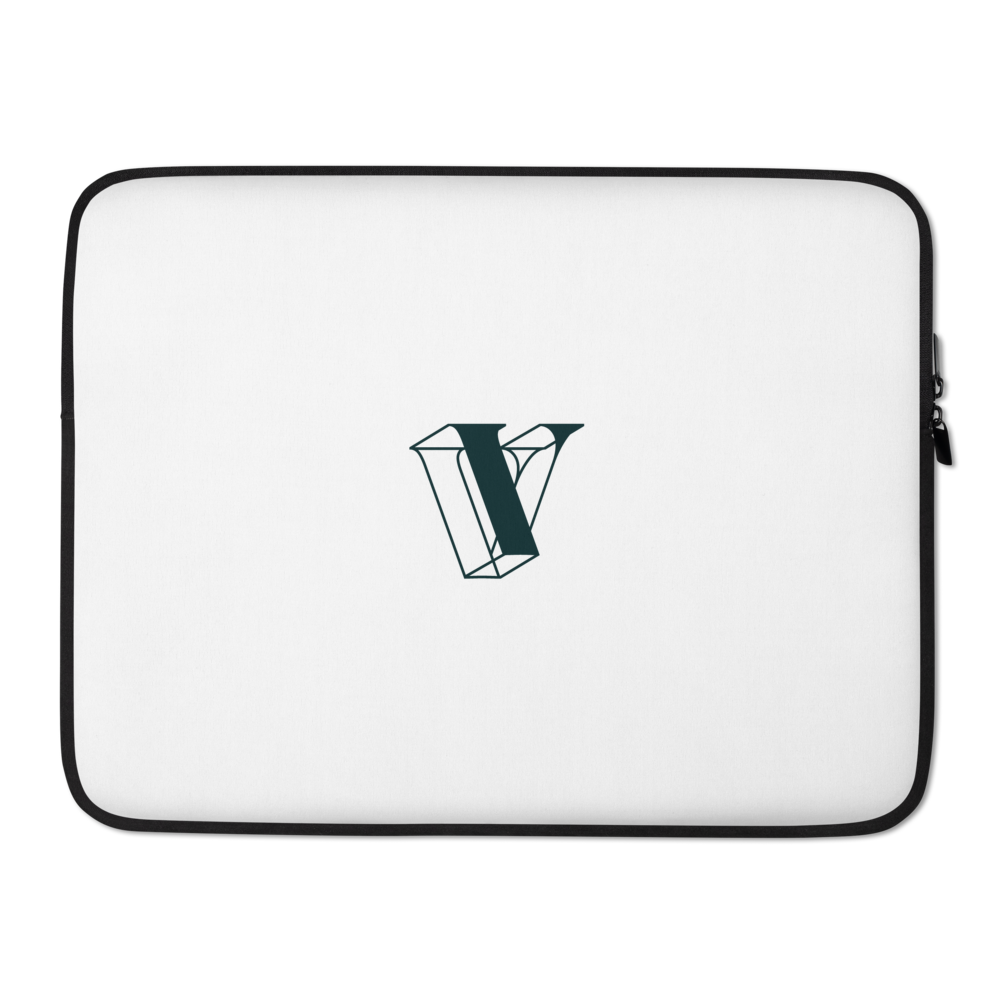 V is for Vault Laptop Sleeve - Green