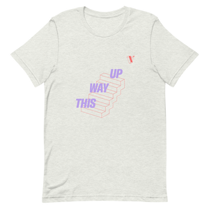 This Way Up Tee - Violet
