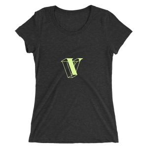 SF V is for Vault Tee - Chartreuse