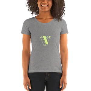 SF V is for Vault Tee - Chartreuse