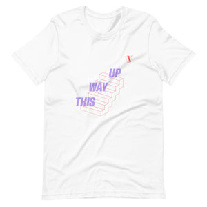 This Way Up Tee - Violet